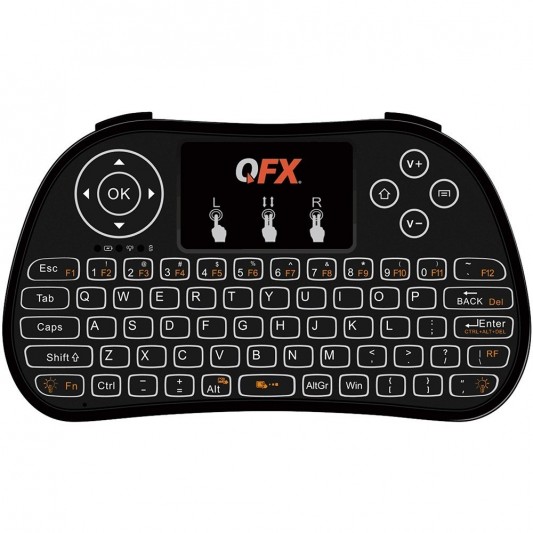 QFX WIRELESS KEYBOARD ABX-K1 ILLUMINATED