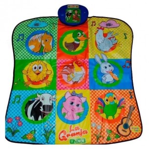 ZIPPY TOYS ALFOMBRA MUSICAL CANCIONES DE LA GRANJA 9789C 2