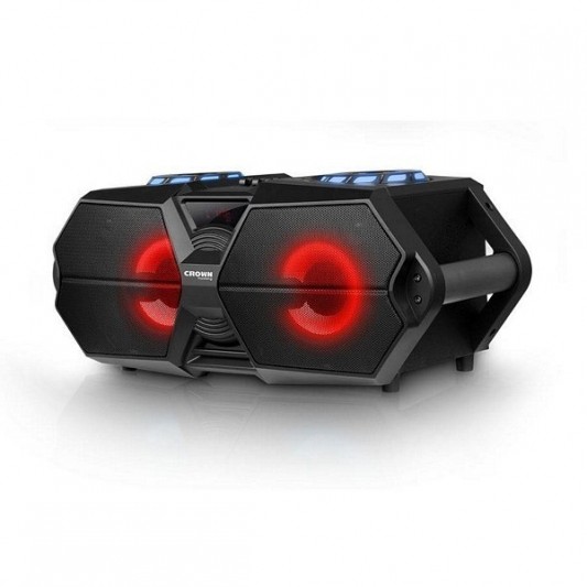 Caja Amplificada Crown Mustang Djs-650bt