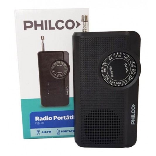 PHILCO RADIO PORTATIL TIPO DE CANCHA PRC38 ANALOGICA