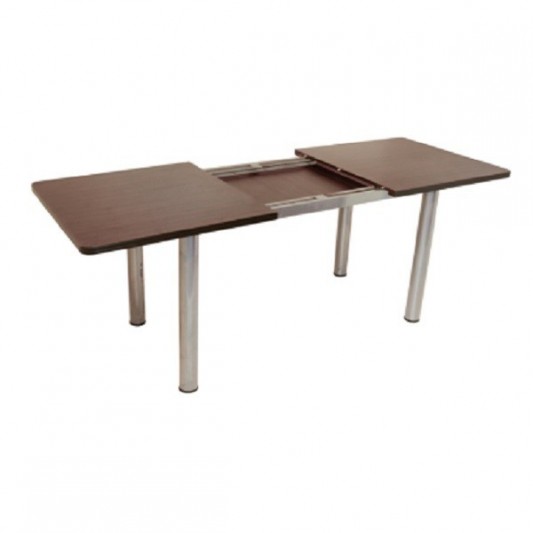 AIMARETTI MESA TRAMPA 1.50X0.80 METALIZADA COLOR WENGUE