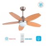 LILIANA VENTILADOR DE TECHO VT-HM315R 5 ASP MAD REG PARED 5 VEL 285RPM LILIANA VENTILADOR DE TECHO VT-HM315R 5 ASP MAD REG PARED 5 VEL 285RPM