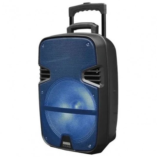 EUROSOUND PARLANTE ES-T12A TRAP 12"  BLUETOOTH LUCES