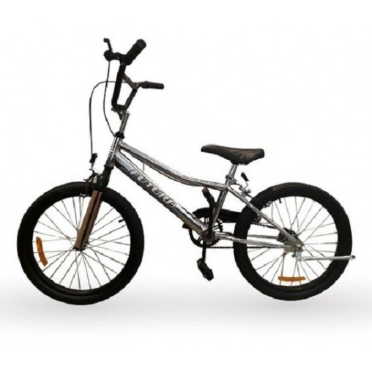 FUTURA BICICLETA ROD.20" 4143 BMX  UNISEX CROMADA