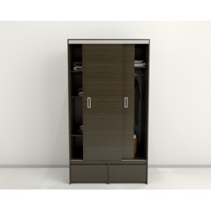 TABLE'S PLACARD CORREDIZO ALTO 220X120X54 MTS 6406-WH WENGUE