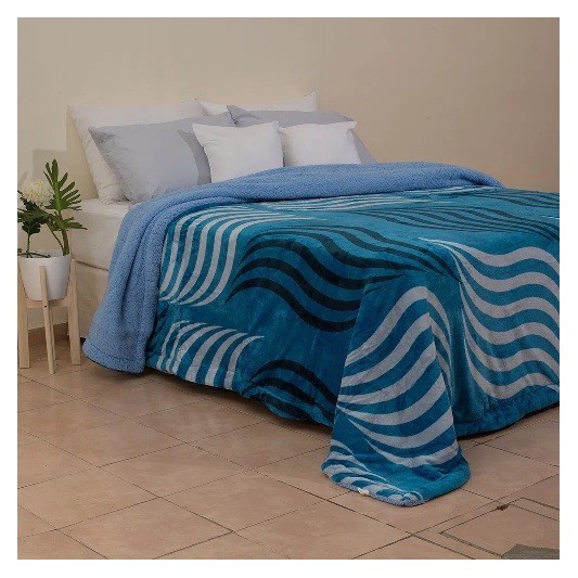 CASABLANCA FRAZADA 4201 BORREGO INSPIRA 220X240 ACARIGUA
