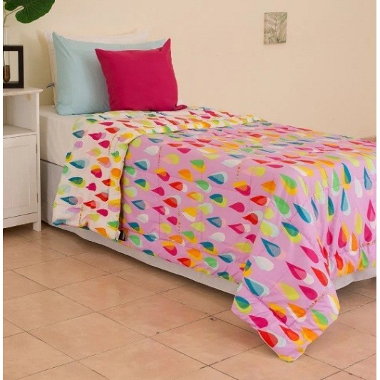 CASABLANCA 3850 ACOLCHADO AGATHA GOTAS LILA