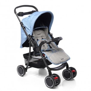 FELCRAFT COCHE DE PASEO TS-922 PUEBLA TRAVEL SYSTEM C/BUTACA CELESTE 2