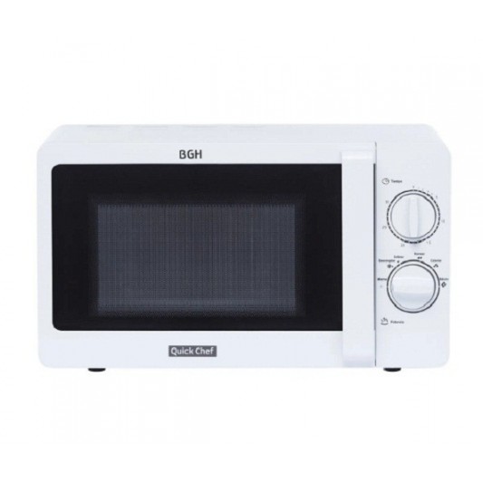 BGH MICROONDAS B120M20 QUICK CHEF 20LTS. 700W ANALOGICO BLANCO