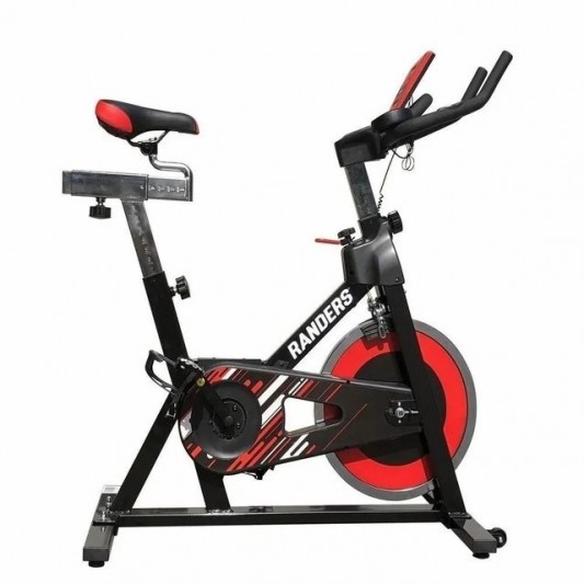 RANDERS BICICLETA FIJA ARG-880SP SPINNING CON BANDA ELASTICA