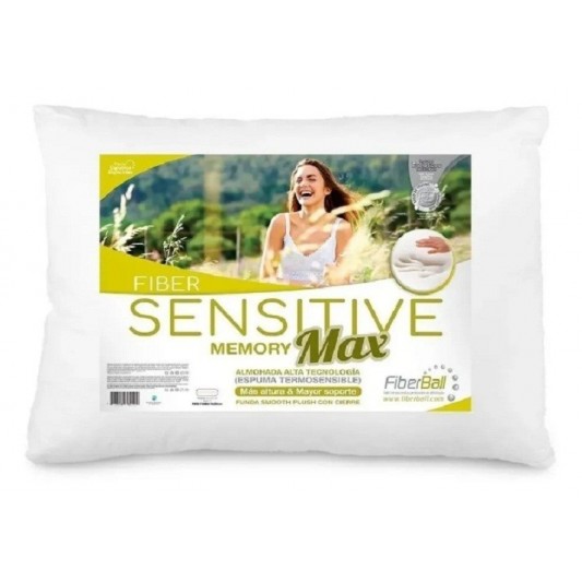 FIBERBALLS ALMOHADA 70X50CM SENSITIVE MAX