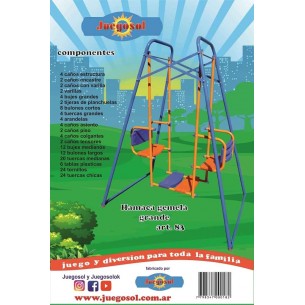 JUEGOSOL HAMACA GEMELA... 2