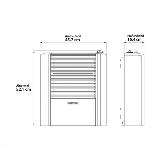 COPPENS CALEFACTOR CONVECTOR 5000C... COPPENS CALEFACTOR CONVECTOR 5000C...