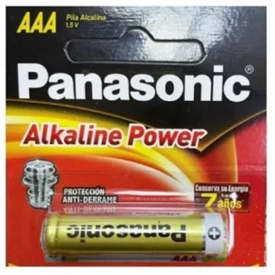 PANASONIC PILA ALKALINA AAA