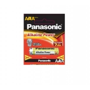 PANASONIC PILA ALKALINA AAA 2