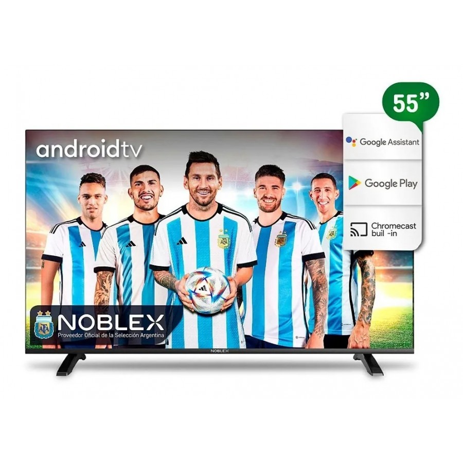 NOBLEX TV LED 55" DR55X7550 SMART ANDROID | UHD | HDMI | USB | TDA