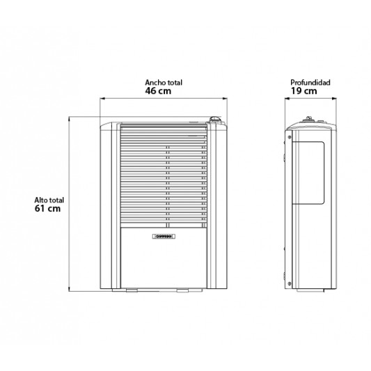 COPPENS CALEFACTOR PELTRE II 4000C TB...