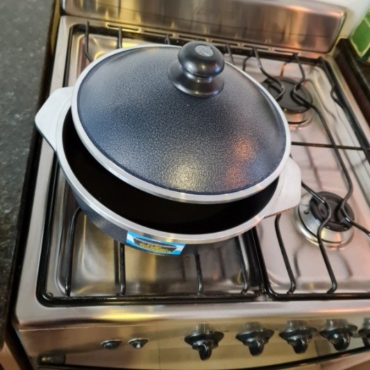 ETERNA OLLA 250 MEDIANA C/TEFLON GRIS...