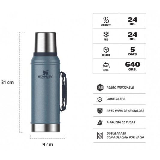 STANLEY TERMO CLASICO 950ML...