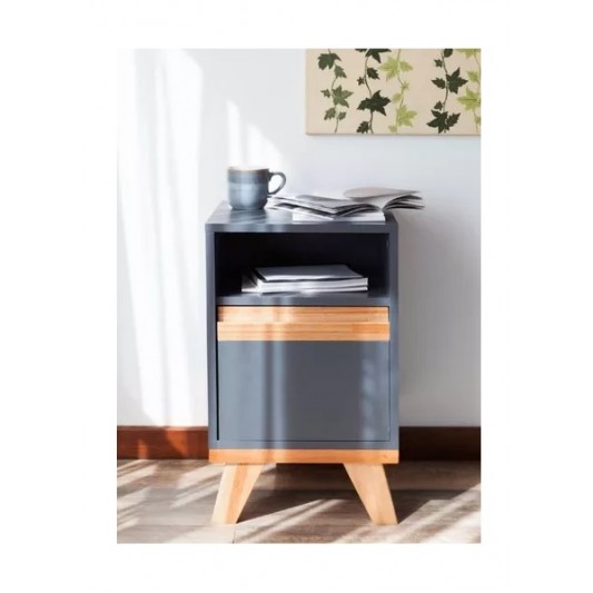 SILCAR MESA DE LUZ KALI C/PATAS GRAFITO