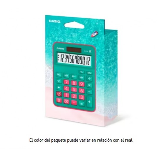 CASIO CALCULADORA MX-12B-GNRD...