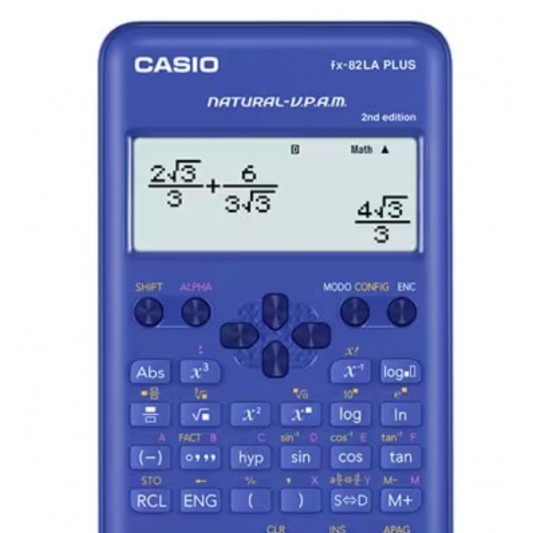 Calculadora azul casio best sale