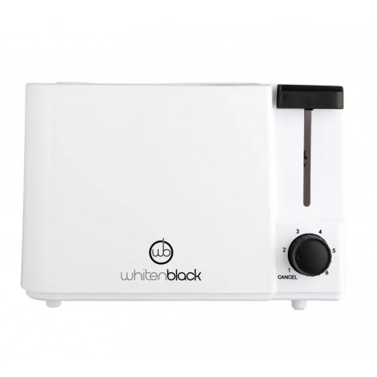 WHITENBLACK TOSTADORA ATWB-01 6 NIV 700W