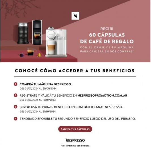NESPRESSO ELECTRO CAFETERA... NESPRESSO ELECTRO CAFETERA...
