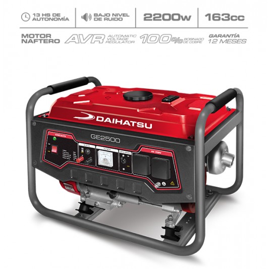 DAIHATSU GRUPO ELECTROGENO GE2500... DAIHATSU GRUPO ELECTROGENO GE2500...