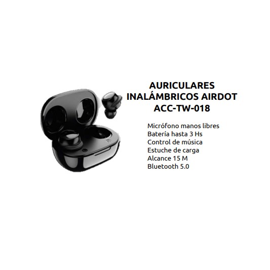 DEKKIN AURICULAR AIRPOT TWS TW-018