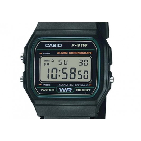 CASIO RELOJ PULSERA VINTAGE F-91W-3D CASIO RELOJ PULSERA VINTAGE F-91W-3D