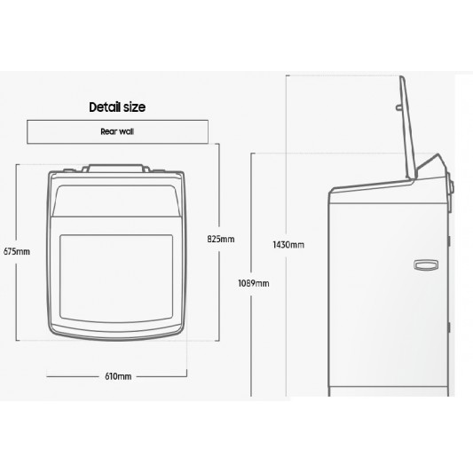 SAMSUNG LAVARROPAS AUT WA75C5441BWUBG... SAMSUNG LAVARROPAS AUT WA75C5441BWUBG...