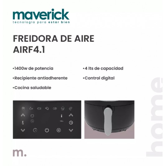 MAVERICK FREIDORA MOD.AIRF4.1 4LT