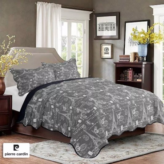 PIERRE CARDIN COVER KING SIZE QUILT...