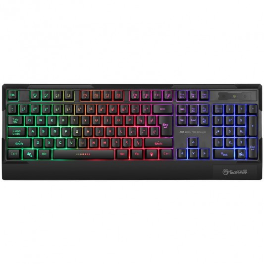 MARVO TECLADO GAMER MV-54-K606S-NE... MARVO TECLADO GAMER MV-54-K606S-NE...
