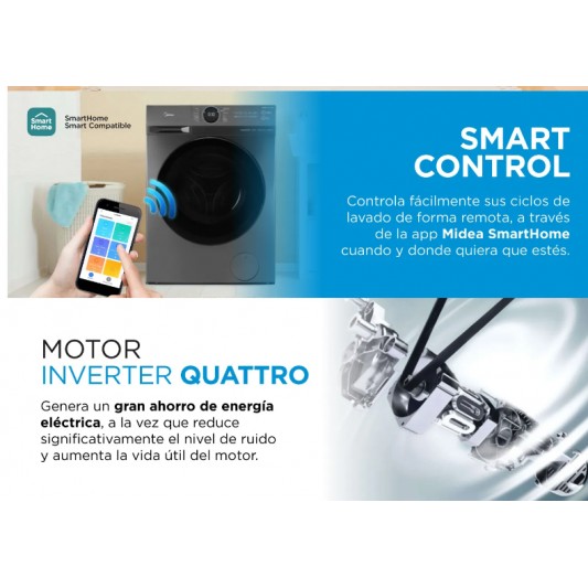 MIDEA LAVASECARROPAS MF-200D120B/T...