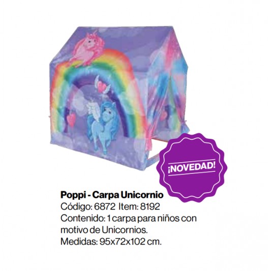 ZURU POPPI CARPA UNICORNIOS B/6...