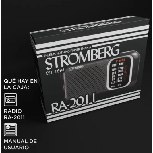 STROMBERG CARLSON RADIO...