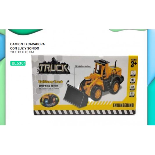 BLOWER CAMION EXCAVADORA CON LUZ Y...