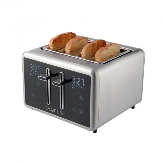 SMARTLIFE TOSTADORA SL-TOD1520 4 PANES SMARTLIFE TOSTADORA SL-TOD1520 4 PANES