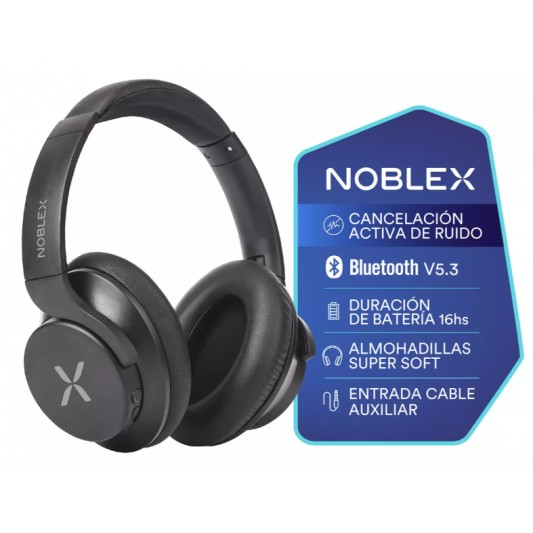 NOBLEX AURICULAR HP-550ANC VINCHA NOBLEX AURICULAR HP-550ANC VINCHA