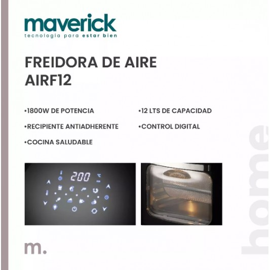 MAVERICK FREIDORA MOD.AIRF12 12LT