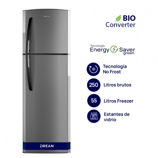 DREAN HELADERA RDA-250FVRT C/FREEZER... DREAN HELADERA RDA-250FVRT C/FREEZER...