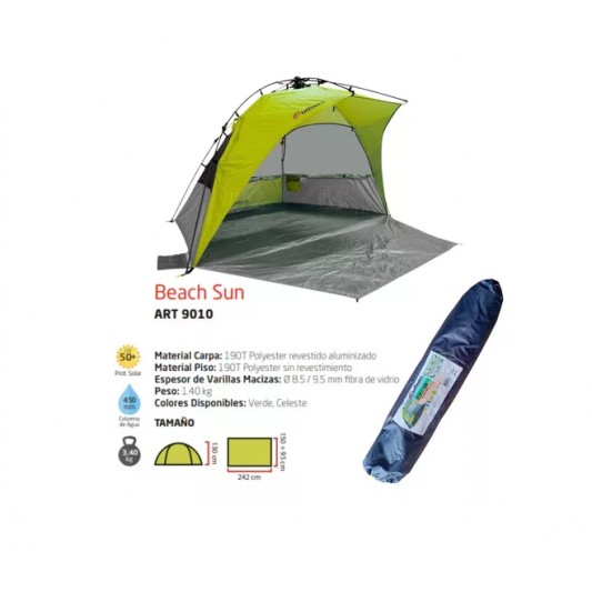 MICROBELL CARPA BEACH SUN ART.9010 GREEN
