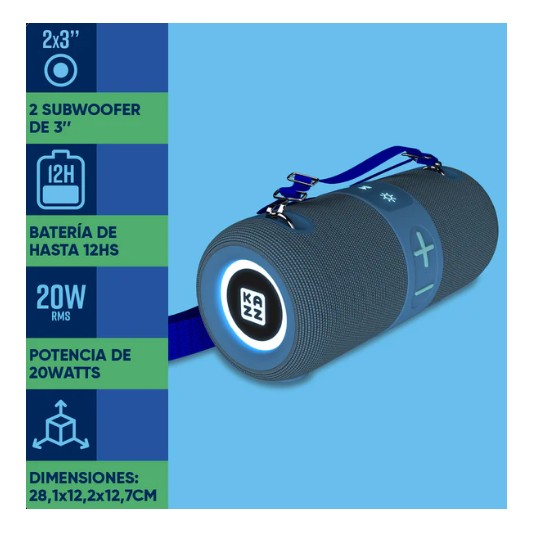 KAZZ PARLANTE KZ-11-FRED-AZ 20W RMS... KAZZ PARLANTE KZ-11-FRED-AZ 20W RMS...