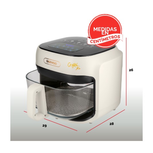 DAEWOO FREIDORA DE AIRE CRYSTAL...