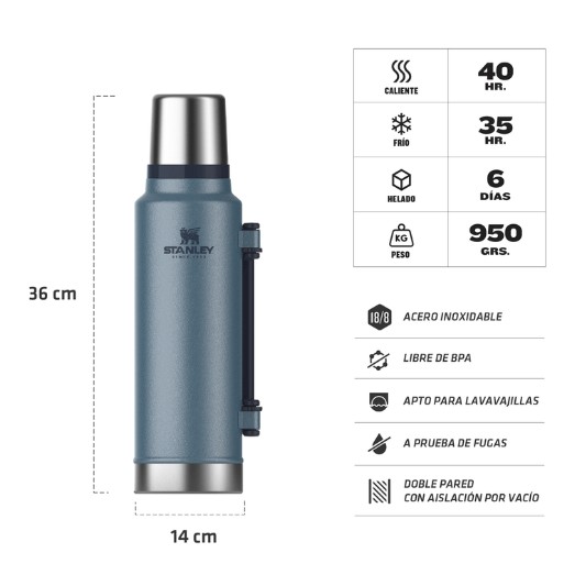 STANLEY TERMO CLASICO 1.4LTS EDIC LT...