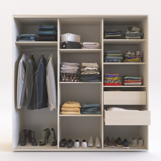 DELOS ROPERO DL-355FC 2 PTAS ABRIR 2...