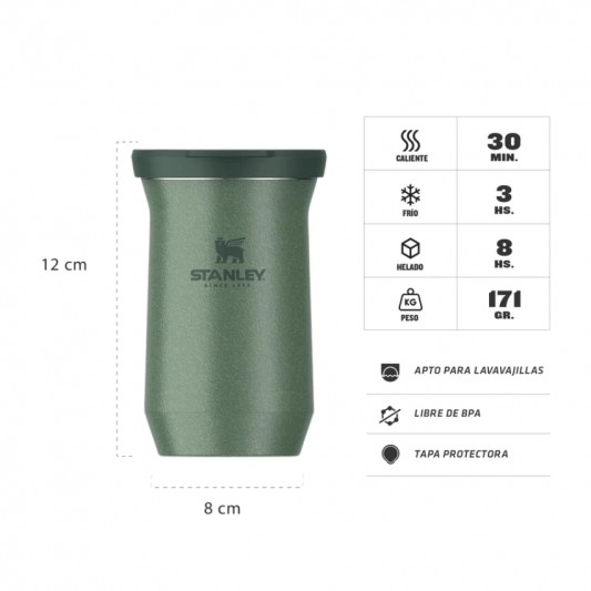 STANLEY TERERE 200ML 10-12874-033 VERDE