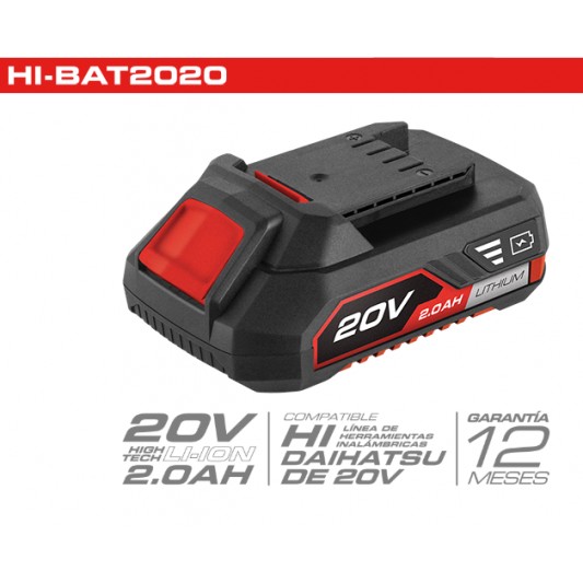 DAIHATSU BATERIA HI-BAT2020 ION LITIO...